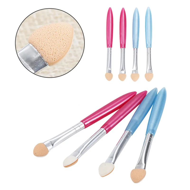 4Pcs/set Professional Portable Eye Shadow Makeup Brushes Sponge Stick Makeup Tool Newest