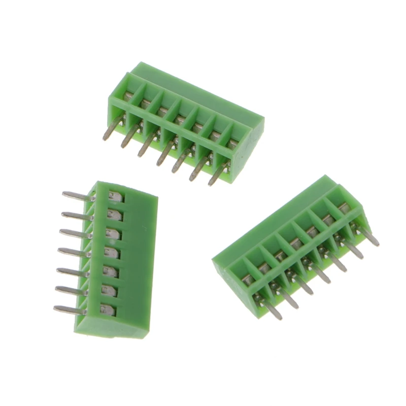 10 шт. 2Pin-10Pin винт PCB установленный клеммные блоки разъем 2,54 мм Шаг 77UC