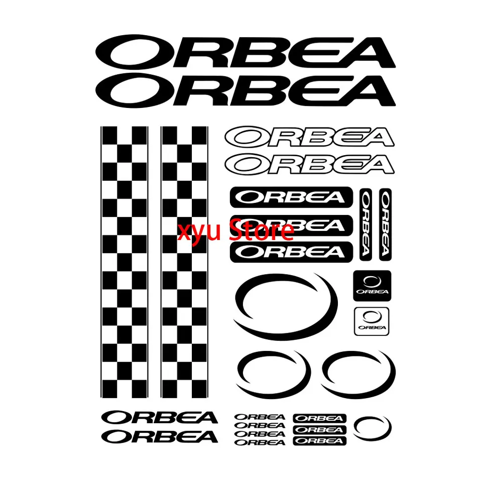 Stickers Autocollants pour 2 roues Orbéa - Stickers Perso