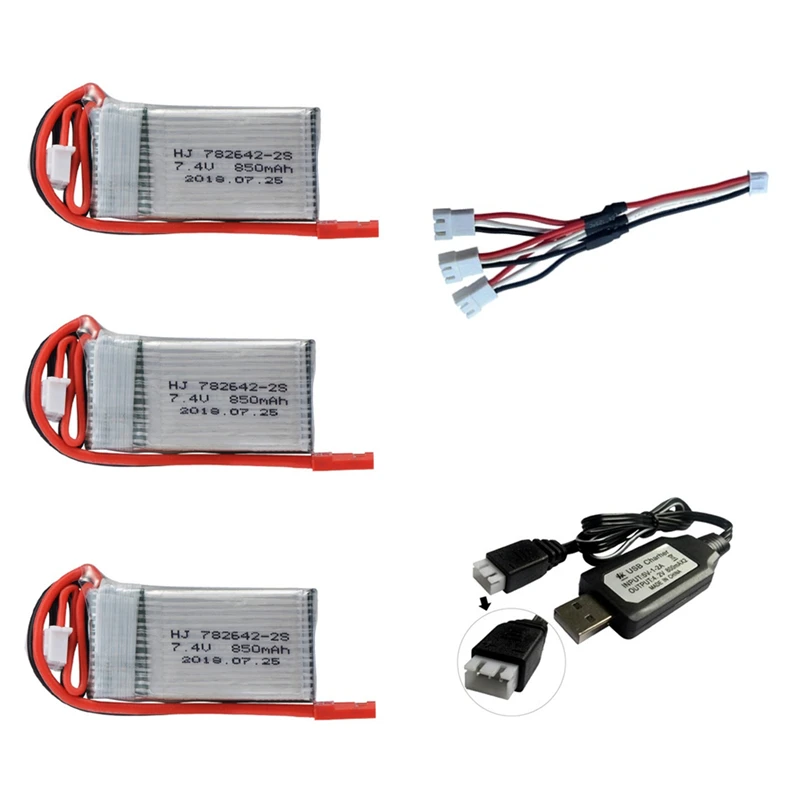 Original 850mah lipo battery For WLtoys V912 V262 V353 BQ202