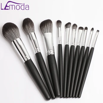 

Lemoda Makeup Brushes Set 10pcs Professional Beauty Make Up Brushes Eyeshadow Foundation Powder Blushes For Beginner
