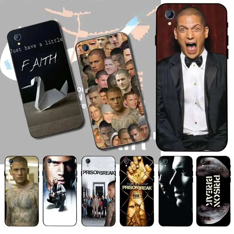 NBDRUICAI American TV show Prison Break Newly Arrived Black Cell Phone Case For Vivo Y91c Y17 Y51 Y67 Y55 Y93 Y81S Y19 Y7S | Мобильные