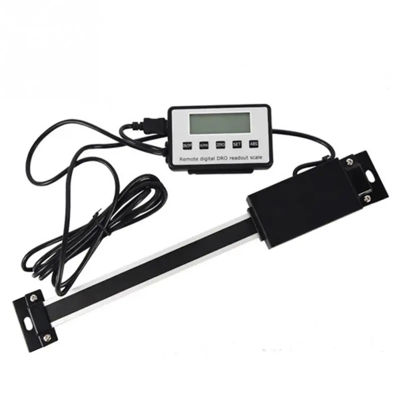 

0-150/300mm Ruler Linear Tool Measuring Scale Led Portable LCD Display Accurate Digital Readout Instruments For Milling Lathe