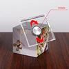 Personalized Customization Crystal Cube Shape Photo Album Glass Figurines Graduation Wedding Souvenir Home Decor Christmas Gifts 3