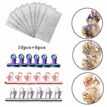 Наращивание ногтей набор из стекловолокна GRP Обёрточная бумага для ногтей зажимы для ногтей лак для ногтей для Для женщин девочек Поддержка дропшиппинг