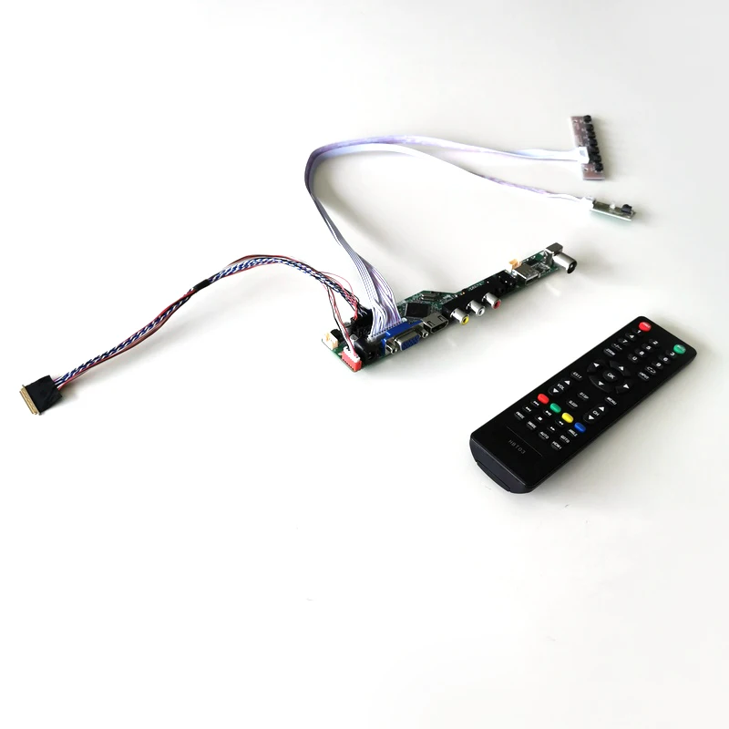 Для N140BGE-L41/L42/L43 WLED LVDS 40Pin VGA USB AV RF T.V56 дисплейный контроллер привода карта ноутбука