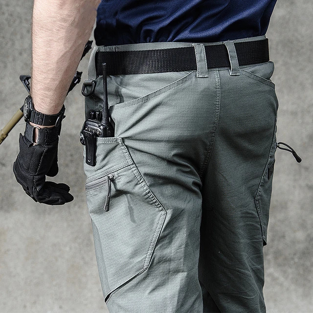 Men's Urban Tactical Combat Pants, Men's Tactical Cargo Pants