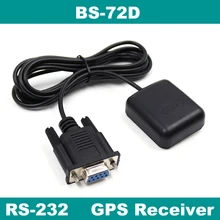 Beitian, 5.0 v RS-232 nível db9 fêmea conector rs232 receptor gps, 9600bps, NMEA-0183 protocolo, 4 m flash, BS-72D