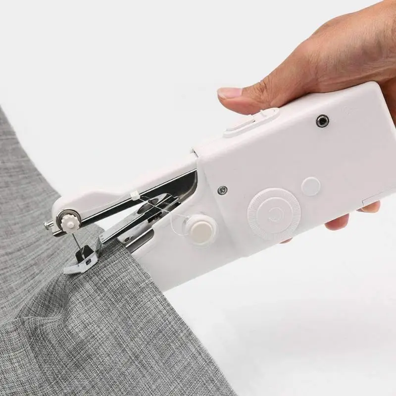 Мини-ручные швейные машины с беспроводным соединением тканей для одежды батарея ABS DIY рукоделие портативный домашний швейный инструмент