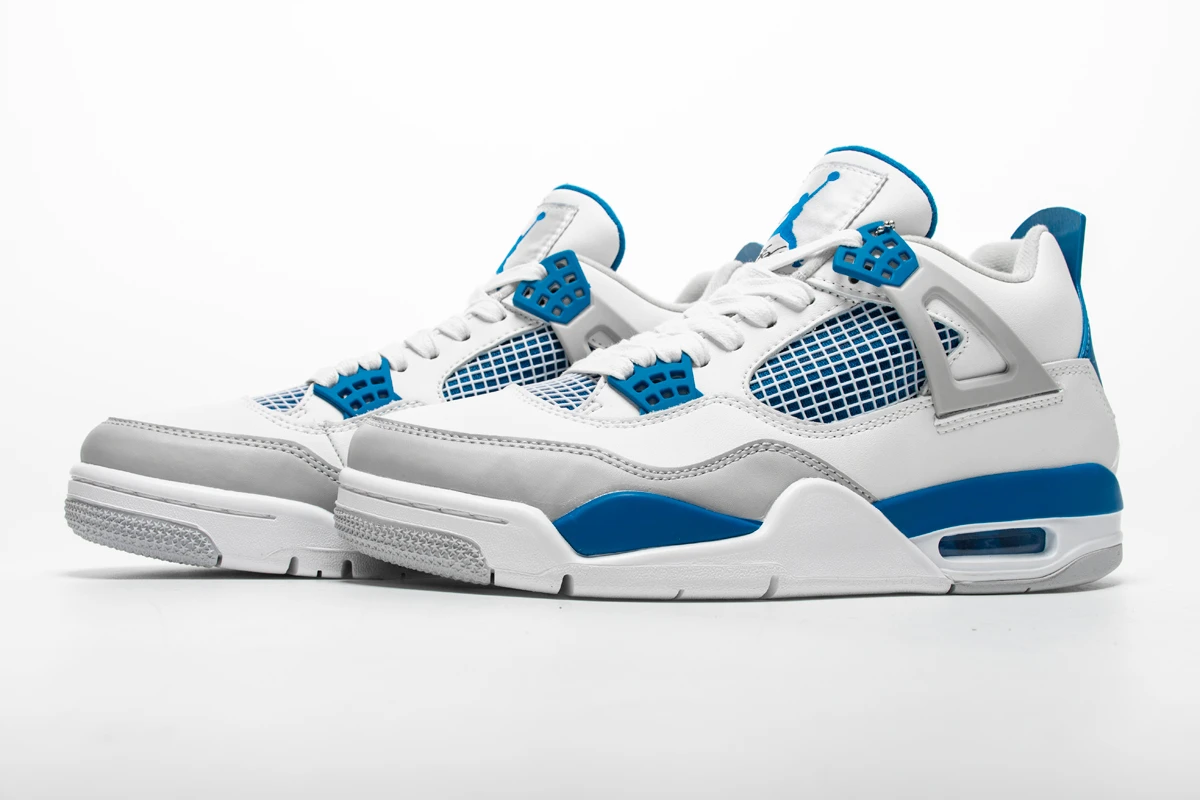 Nike Air Jordan 4 AJ4 Nike Man Basketball Shoes Outdoor Shock-absorbing Non-slip Sneakers Original- 308497