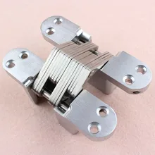 Складной скрытый шарнир из нержавеющей стали, деревянные двери со скрытым шарниром, скрытые шарниры