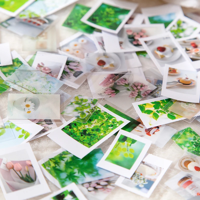 

8 designs 30 Pcs/lot, gentle world landscape flowers Valentine's Day stickers scrapbook bullets magazine decoration stickers