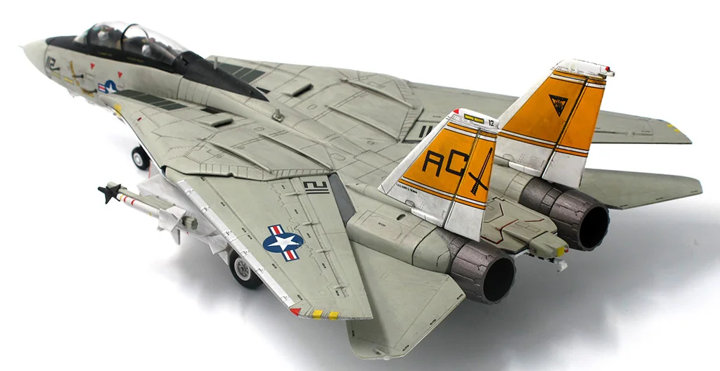 Fine 1: 72 США F-14B на основе перевозчика VF-32 модель самолета из сплава коллекции