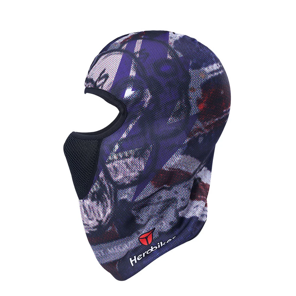 HEROBIKER новая мотоциклетная Балаклава маска зимняя ветрозащитная мотоциклетная Пылезащитная маска с черепом мото Солнцезащитная маска модный шлем с капюшоном