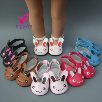

baby doll shoes Pu Leather 7 CM mini shoes for 18 inch girl doll boots