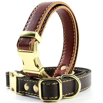 

Pet Accessories Soft PU Collar Adjustable Dog Necklace Metal Buckle Yorkie Training Neck Belt Stra High Quality Pet Supplies