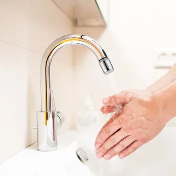 

3 Color LED Light Change Faucet Shower Water Tap Temperature Sensor No Battery Water Faucet Glow Bathroom Shower Faucet
