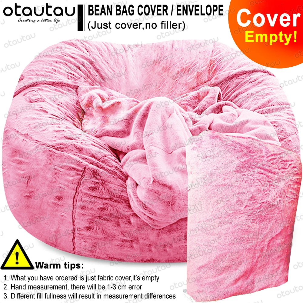 Dropshipping 180Cm Raksasa Bean Bag Sofa Pouf Tidak Ada Pengisi