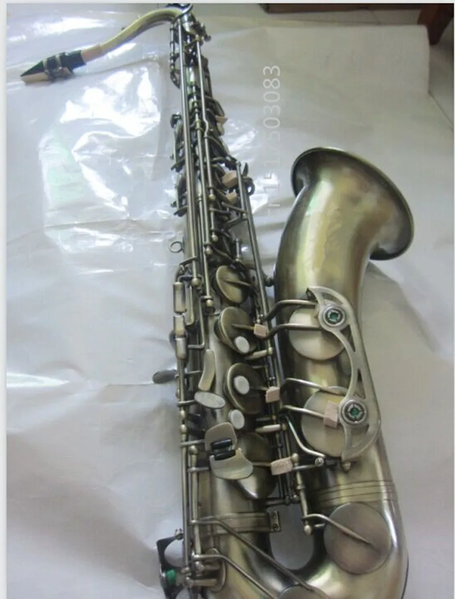 

Tenor Saxophone Free shipping instrument saxophone Wire Drawing Bronze Copper Professional B Mouthpiece Tenor Sax saxophone