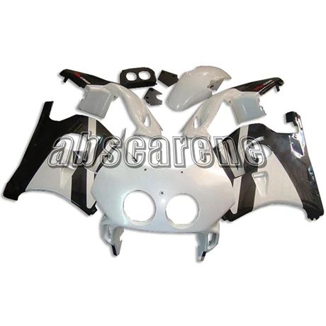 Выполните Обтекатели для Honda CBR250RR MC22 1990 1991 1992 1993 1994 CBR250RR MC22 90 91 92 93 94 ABS Кузов Цвет: белый, черный, панелей