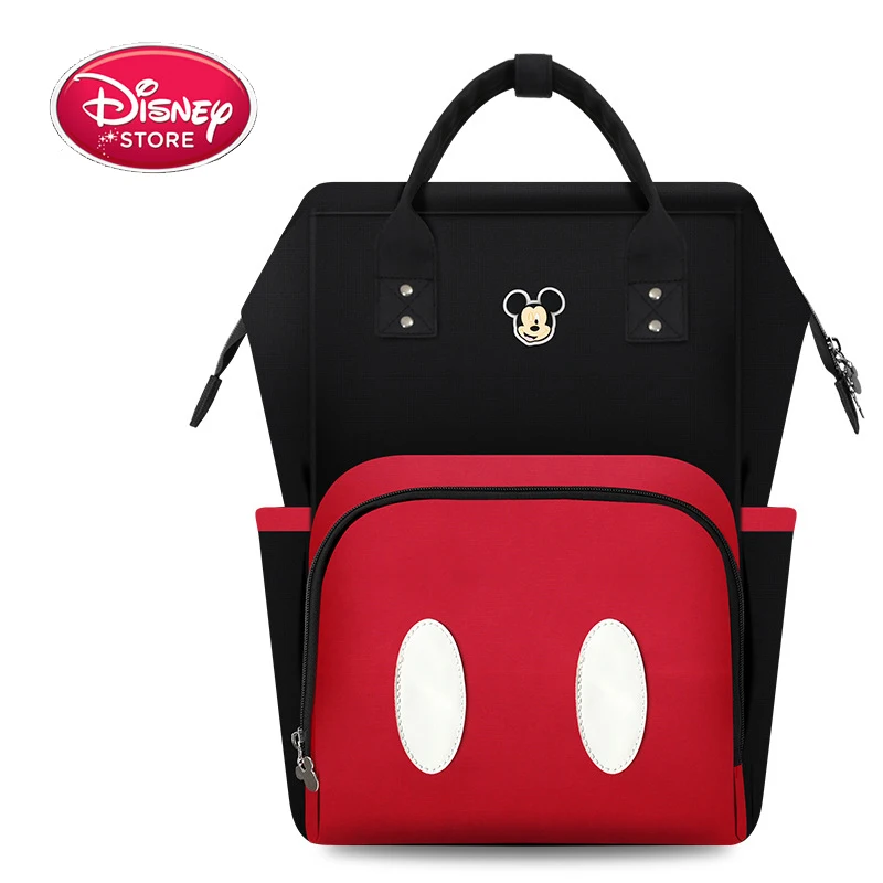Сумка для подгузников для мамы, рюкзак с Минни Микки Маусом, сумка для мамы для ухода за ребенком, дорожная сумка для коляски - Цвет: mickey