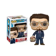 FUNKO POP новый стиль Marvel Мстители Железный человек Тони Старк #225