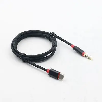 

1M Type C To 3.5 Mm Audio Cable Adapter For USB C Type-c Jack Aux Cable For Car Stereo Speaker For huawei P30 xiaomi
