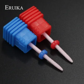 

ERUIKA Ceramic Pink Color Nail Drill Bit Milling Cutter Nail Polishing Tools Electric Manicure Machine Nail File Accessories