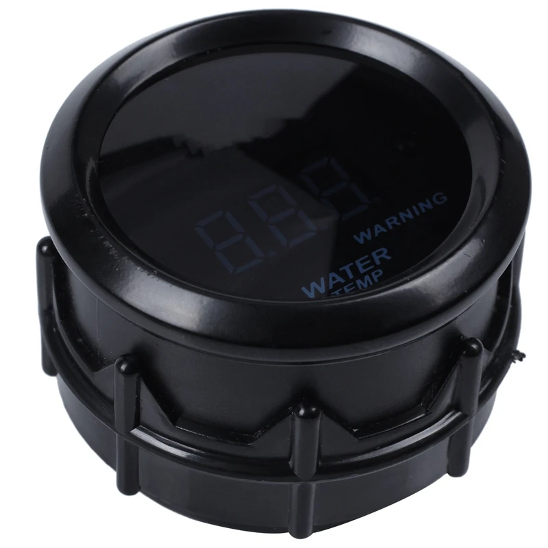 Hot-52mm 2,0 дюйма lcd 40~ 120 градусов Цельсия Авто Цифровой измеритель температуры воды с Предупреждение льным датчиком светильник-черный