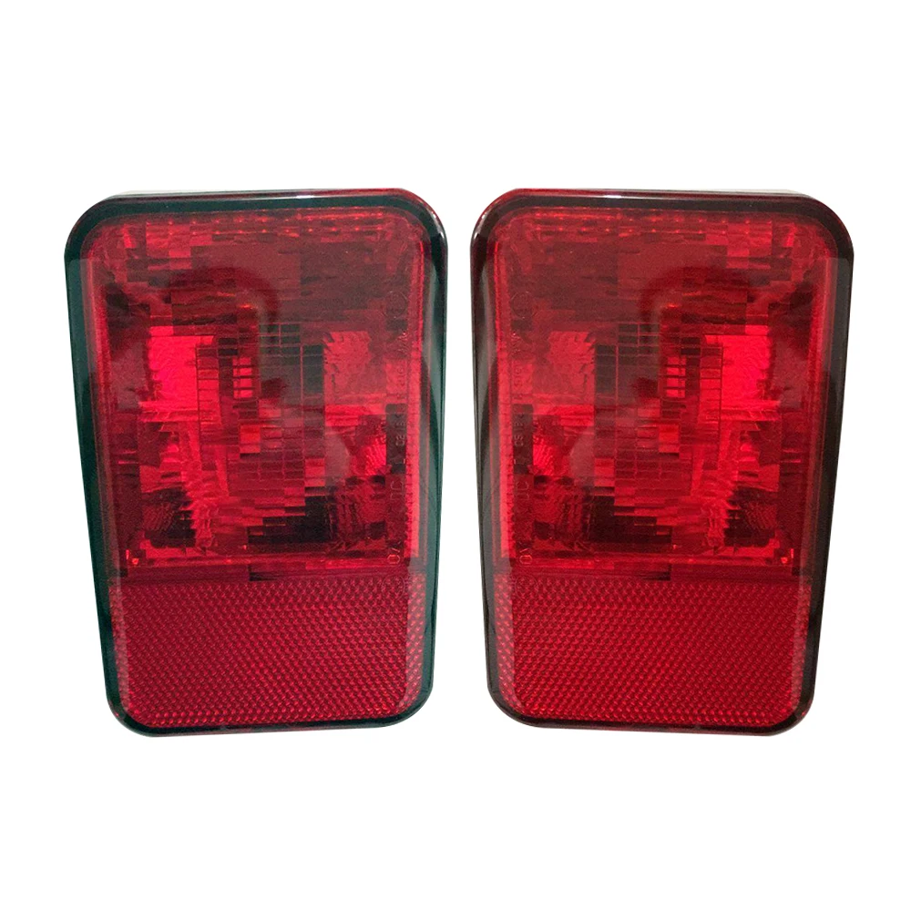 

MZORANGE 1 Pcs Rear Light For Jeep Wrangler 2008-2015 Tail Bumper light Warning light