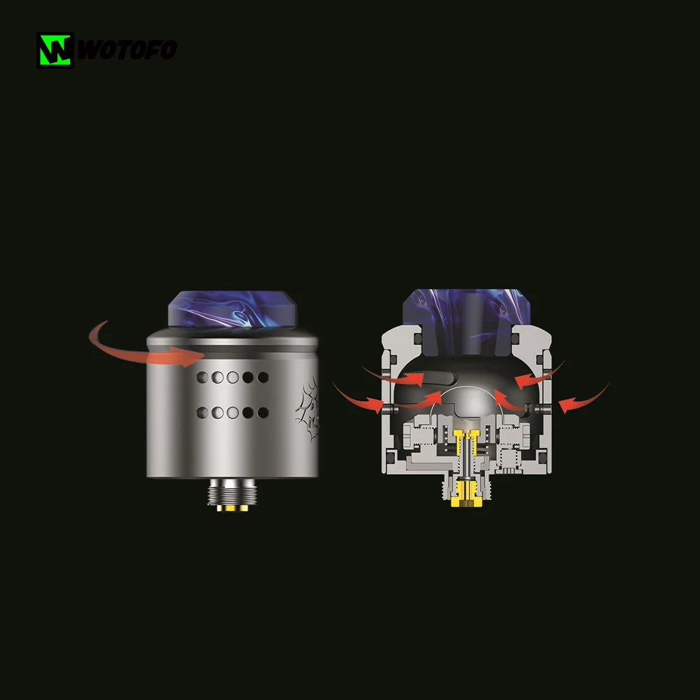 Оригинальный испаритель для электронной сигареты Wotofo Profile 1 5 RDA 510 с 10 шт.