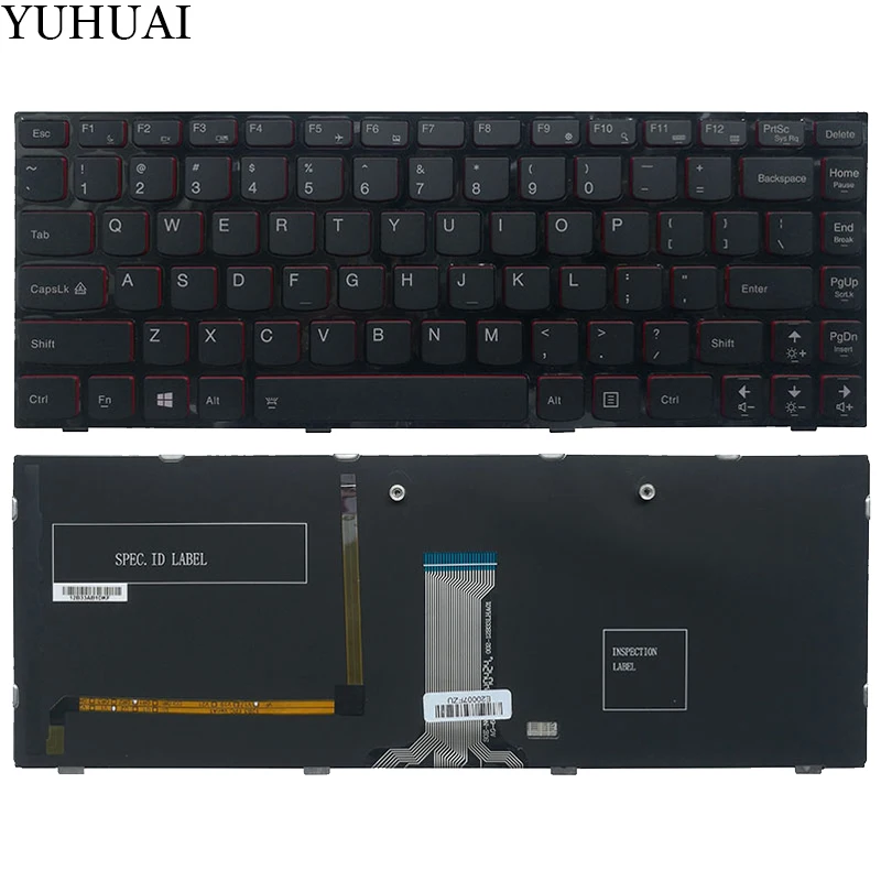

New for Lenovo Ideapad Y400 Y400N Y410P Y430P US laptop Keyboard Backlit