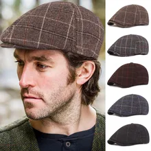 Новое поступление, клетчатая шапка с принтом для мужчин и женщин, шапка с козырьком, кепка с якорем для мальчиков, Кепка с якорем, Кепка с козырьком, кепка с узором в елочку, плоская кепка, gorras# C10