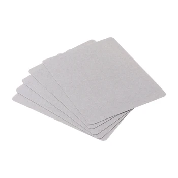 

120x150mm 5Pcs Mica Plate Sheets Microwave Oven Replace Part Universal For Midea
