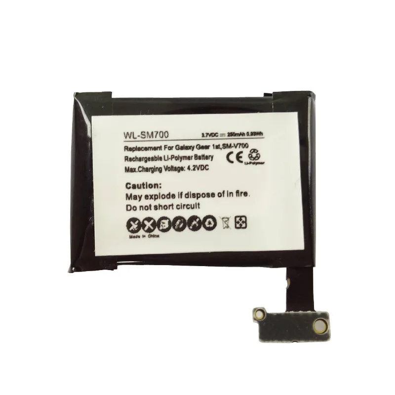 

ZHUJI 250mAh Battery for Samsung Gear 1, SM-V700 Smart Watch,LSSP482230AB, B030FE