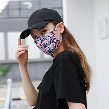 

Mouth Face Mask Dustproof Anti PollutionSun protection, UV protection, dustproof, cotton breathable bike cycling Half Face Mask