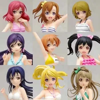 

Love Live Sonoda Umi Kotori Minami Nico Yazawa Anime Sexy Girl Figure Kimono Ver. Adult PVC Action Figure Toy Model Doll Gift