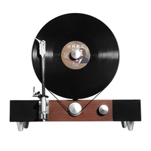 Vinyl Record Player Wooden Living Room Decoration CD Fever Film Retro Old-Fashioned Phonograph