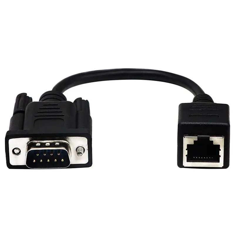 BESTDB9 к RJ45 кабель VGA штекер к RJ45 удлинитель адаптер конвертер сетевой кабель провод
