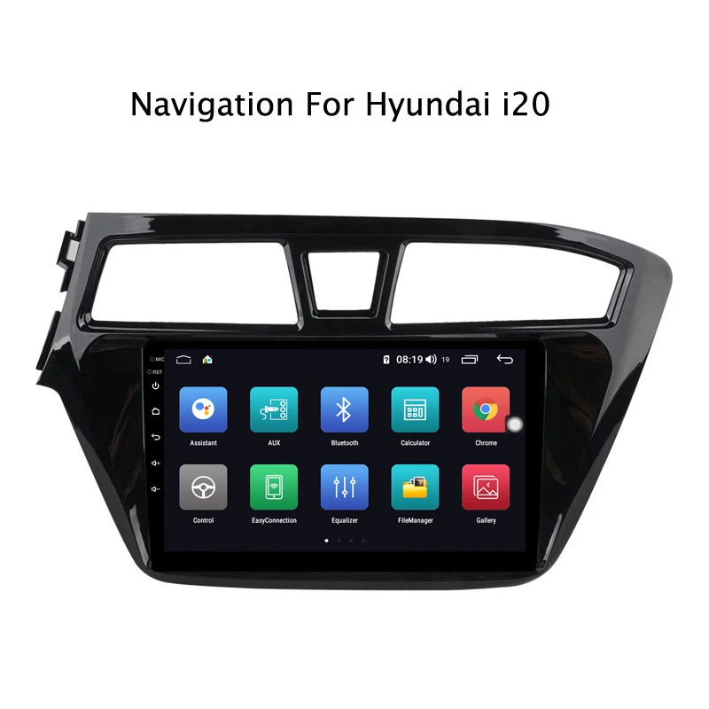 Flash Deal Ectwodvd 9inch Andriod 8.1 Car DVD GPS For Hyundai i20 2015-2015 4G RAM 64G ROM CarPlay DSP 4G LTE with WIFI 1