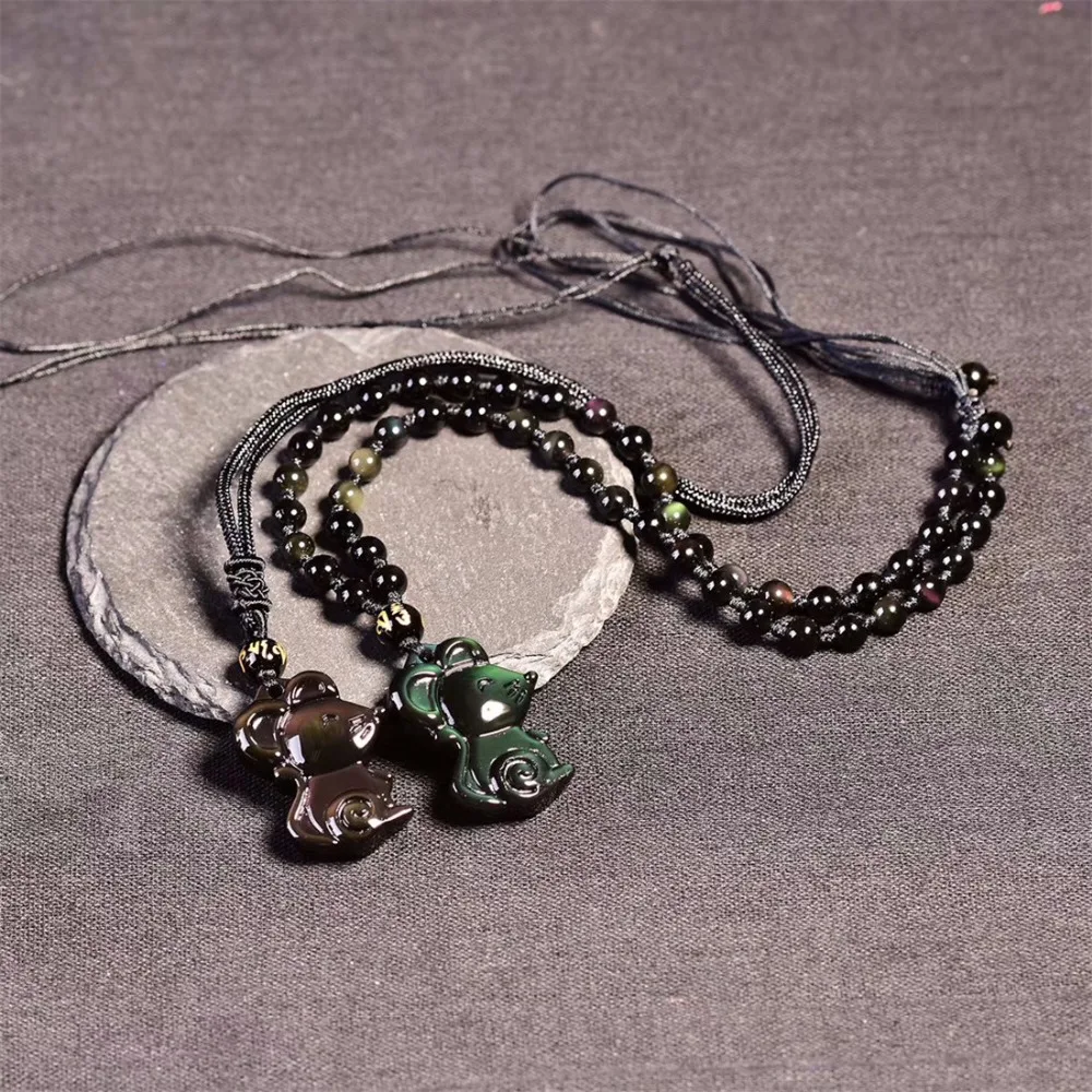 Obsidian Pendant (12)