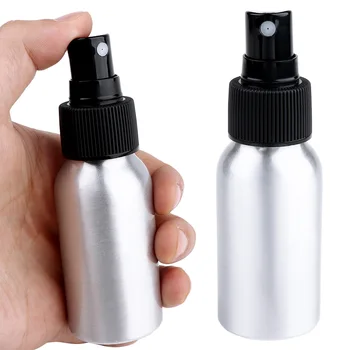

New Aluminum Spray Bottle Water Hairdresser Sprayer Hair Salon Refillable Bottles Make up Accesorios