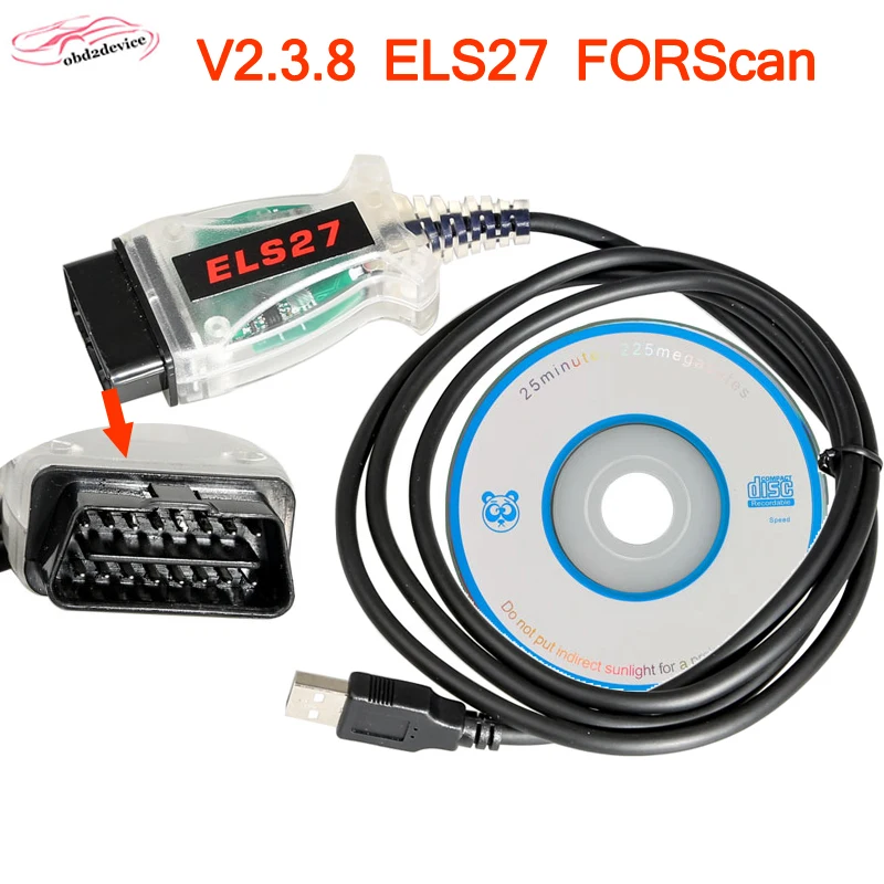 ELS27 FORScan V2.3.8 полный чип PIC24HJ128GP+ FTDI Mircochip мульти-Язык работает ELM327& J2534(полистиролсульфонат)-передатчик для FORD/Mazda Быстрая
