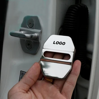 

4pcs/Set For Mercedes Benz AMG W212 W211 W213 W210 E300 E200 W202 W204 W176 GLC CLS CLA AMG Metal Car Door Lock Cover Stickers