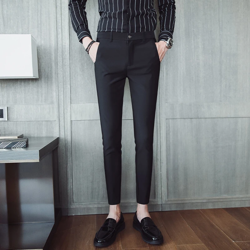 formal pant shirt black