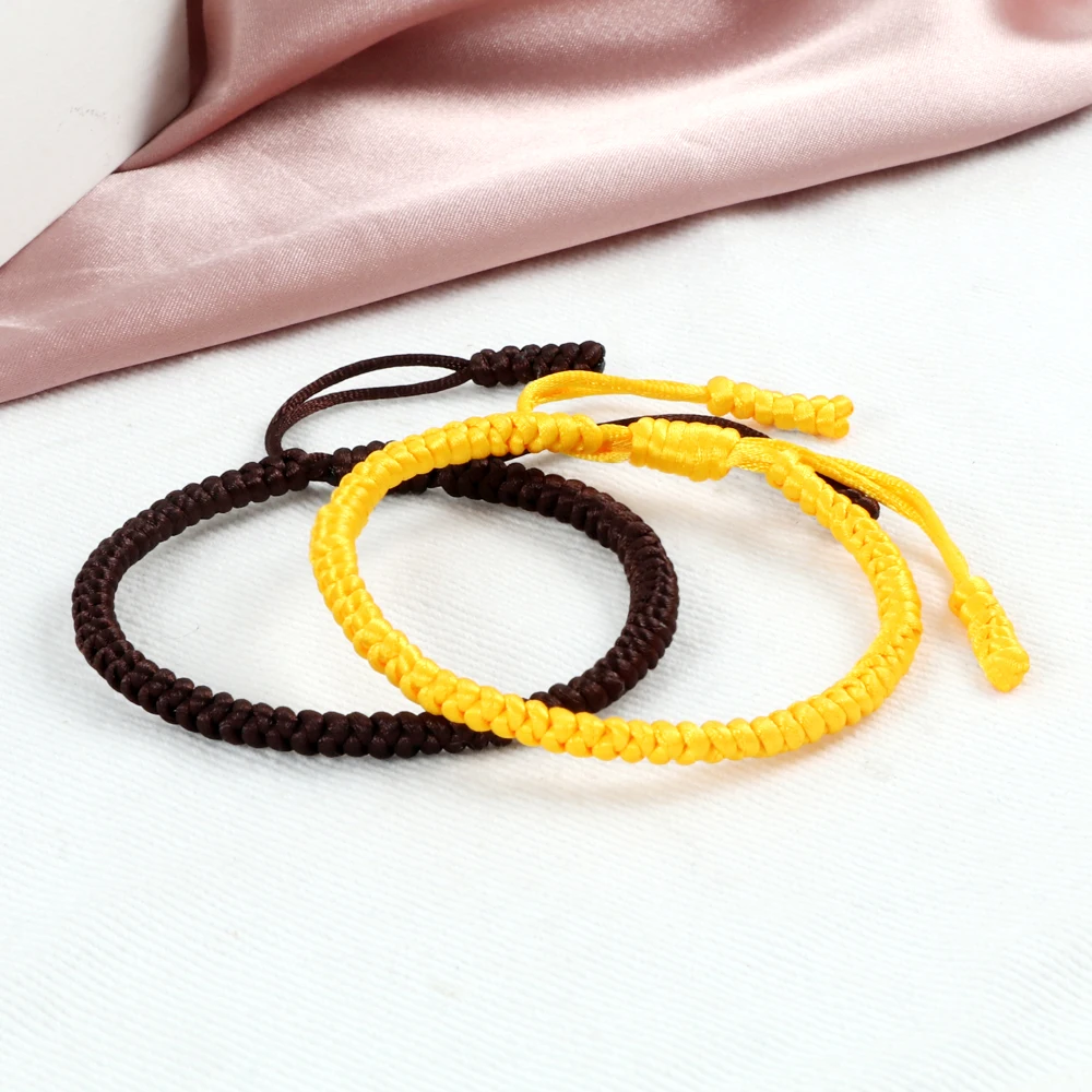 Tenghong2021 Bracciale In Corda Intrecciata Con Croce Turchese – Regolabile 15-27 Cm, Gioiello Unisex, Portafortuna, Fatto A Mano - 5
