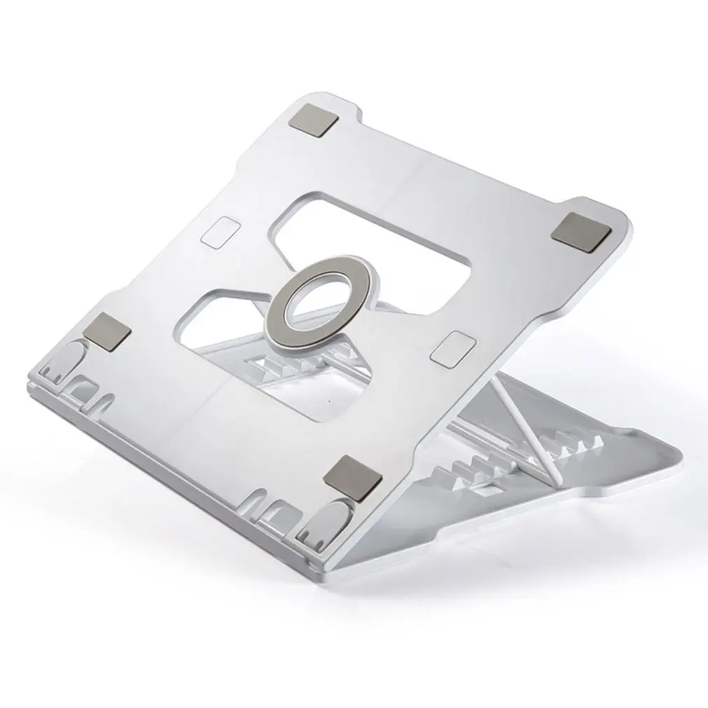 

Multi-position Adjustment And Comfortable Angle Notebook Bracket Folding Computer Bracket Aluminum Cooling Rack Base
