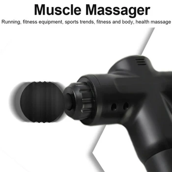 

Massage Gun Muscle Relaxation Massager Vibration Fascial Gun Fitness Equipment Noise Reduction Unisex Smart Home