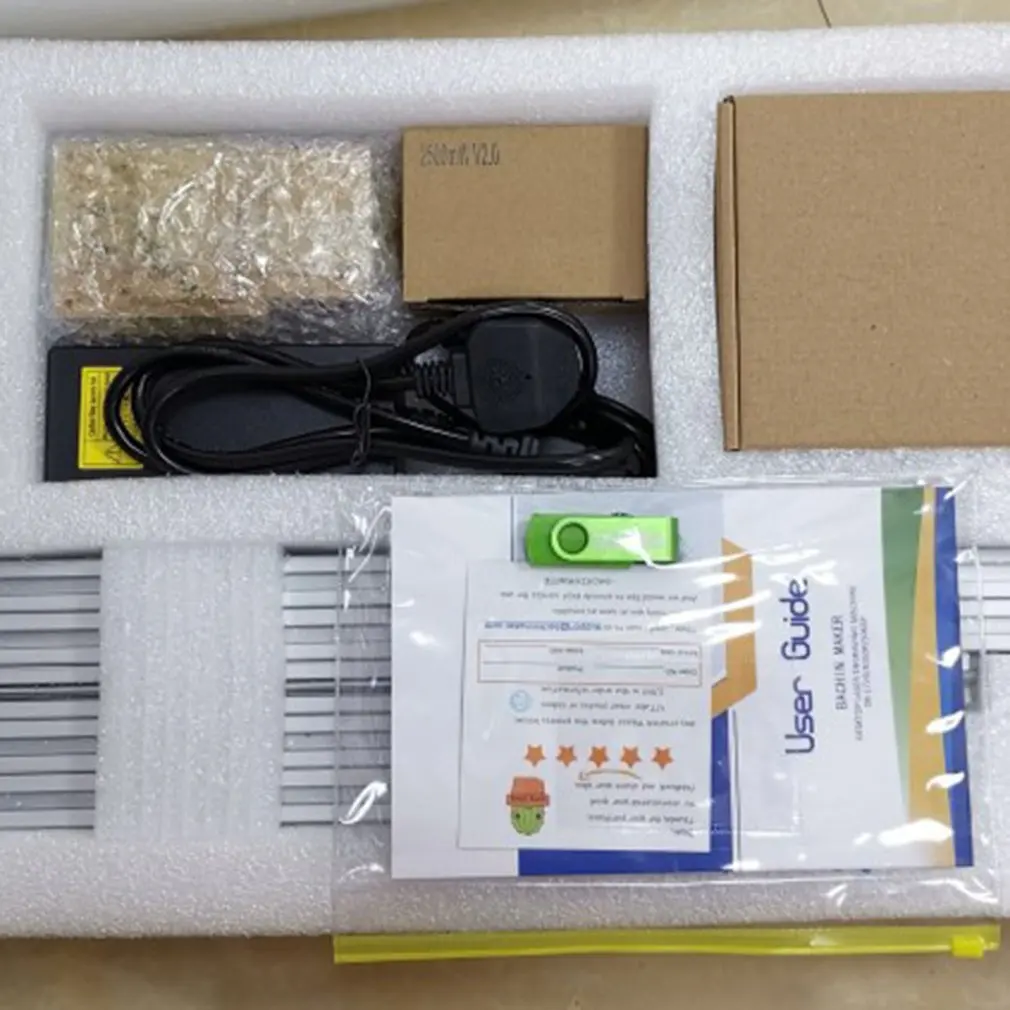 Лазерный гравировальный станок Diy аксессуары для режущего станка и учебное руководство новичка легко узнать легко установить