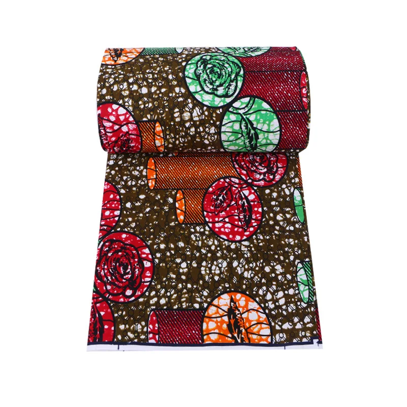Новейший модный дизайн в африканском стиле хлопчатобумажная ткань с принтом воск